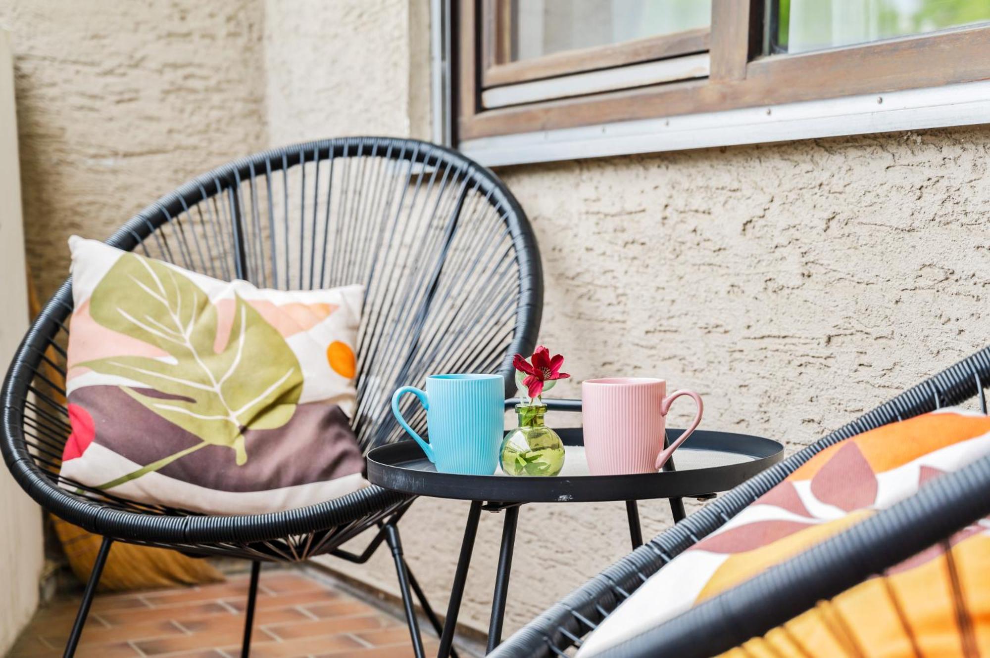 Idyl Kostenloser Privat-Parkplatz Wifi Smarttv Balkon Ludwigsburg Exterior foto